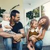 Young family at home Young family at home