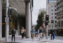 workers in the CBD