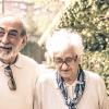 Pensioners enjoying retirement